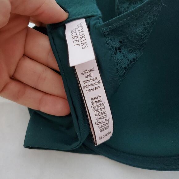 Victoria's Secret | Uplift Semi Demi Lace Back Bra - Picture 8 of 8